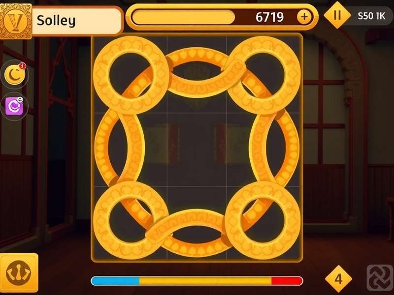 Looping Jalebi Puzzle Game Screenshot